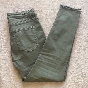 Green High-rise Skinny Jeans (Vigoss)!
